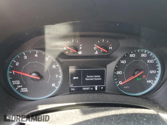 2019 Chevrolet Equinox LS z VIN 2GNAXHEV7K6180002, wystawiony jako Copart lot #55393785 z przebiegiem 166 487 mil mil oraz Szkody całkowita. Historia ofert i sprzedaży dostępna na DreamBid. Obrazek 9.