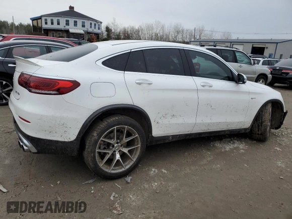 2021 Mercedes-Benz GLC with VIN W1N0J6EB1MF888716, listed as a Copart auction lot 78677143 with 46,358 mi miles. Bid and sale history available at carsss.com. Image 3.