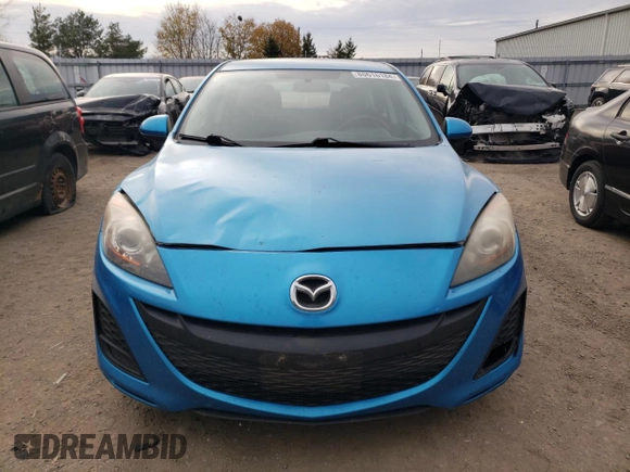 2011 Mazda 3 GX with VIN JM1BL1KF6B1397122, listed as a Copart auction lot 80616184 with 377,342 mi miles and Salvage Title. Bid and sale history available at carsss.com. Image 5.
