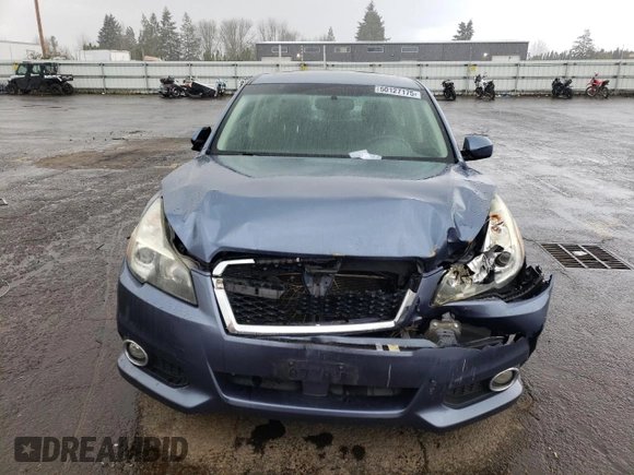 2013 Subaru Legacy Limited with VIN 4S3BMBK69D3012422, listed as a Copart auction lot 50127175 with 161,062 mi miles and Salvage Title. Bid and sale history available at DreamBid. Image 5.