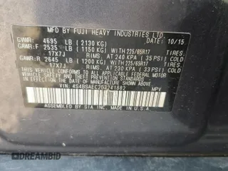 2016 Subaru Outback Premium with VIN 4S4BSAEC2G3241882, listed as a Copart auction lot 61627565 with 192,978 mi miles and Salvage title. Bid and sale history available at DreamBid. Image 13.