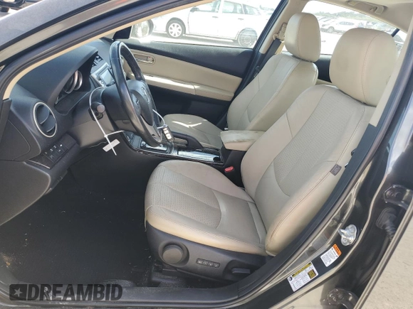 2012 Mazda 6 S Grand Touring with VIN 1YVHZ8CB3C5M01824, listed as a Copart auction lot 80911134 with 53,355 mi miles and Salvage Title. Bid and sale history available at DreamBid. Image 7.