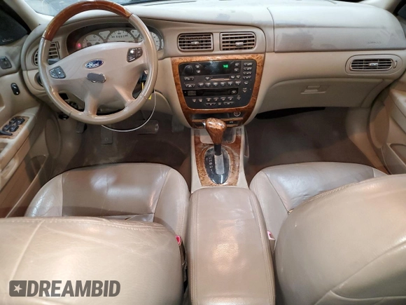 2003 Ford Taurus SEL Deluxe with VIN 1FAHP56S43A219925, listed as a Copart auction lot 76978824 with 191,000 mi miles and Salvage Title. Bid and sale history available at DreamBid. Image 8.