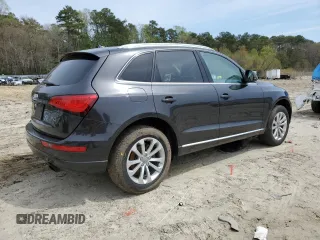 2014 Audi Q5 Premium Plus with VIN WA1LFAFP7EA125868, listed as a Copart auction lot 51979065 with 117,756 mi miles and Salvage title. Bid and sale history available at DreamBid. Image 3.