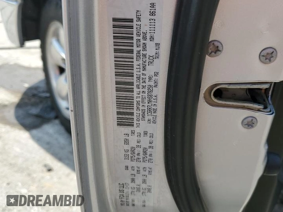 2017 Ram 1500 Big Horn with VIN 1C6RR7LM0HS878250, listed as a Copart auction lot 58996945 with 133,431 mi miles and Salvage title. Bid and sale history available at DreamBid. Image 12.