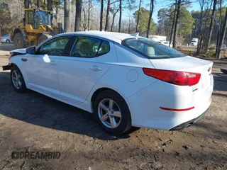 2015 Kia Optima LX with VIN 5XXGM4A79FG367783, listed as a IAAI auction lot 41357754 with 130,197 mi miles and . Bid and sale history available at DreamBid. Image 3.