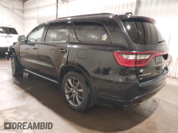 2018 Dodge Durango GT with VIN 1C4RDJDG4JC393543, listed as a IAAI auction lot 41989732 with 128,992 mi miles and . Bid and sale history available at DreamBid. Image 3.