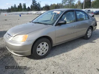 2003 Honda Civic LX with VIN 2HGES16563H533111, listed as a Copart auction lot 55695945 with 85,750 mi miles and Salvage Title. Bid and sale history available at DreamBid. Image 1.