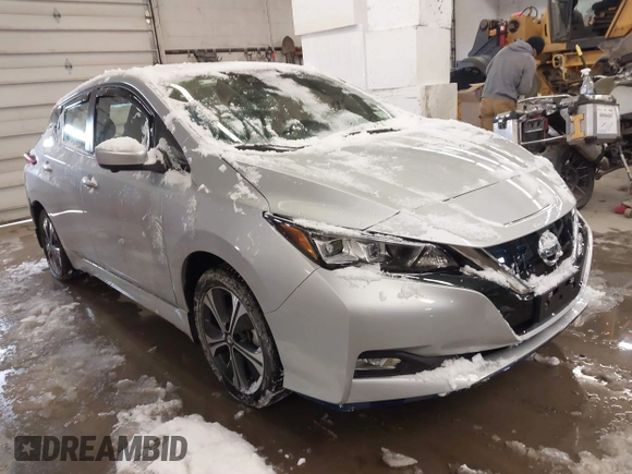 2022 Nissan LEAF SV Plus with VIN 1N4BZ1CV3NC552390, listed as a IAAI auction lot 41600705 with 28,931 mi miles and . Bid and sale history available at DreamBid. Image 1.
