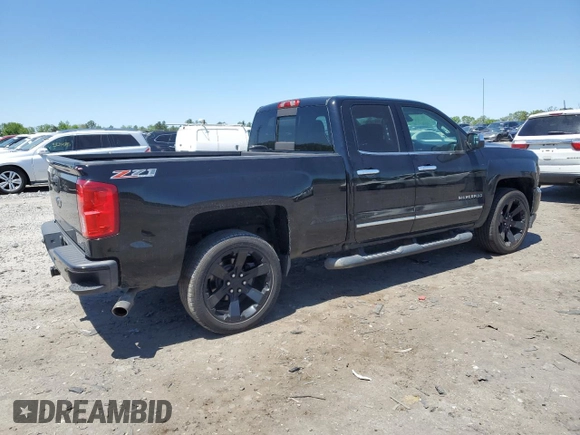 2017 Chevrolet Silverado 1500 LTZ with VIN 1GCVKSEC5HZ149848, listed as a Copart auction lot 54541825 with 104,291 mi miles and Salvage Title. Bid and sale history available at DreamBid. Image 3.
