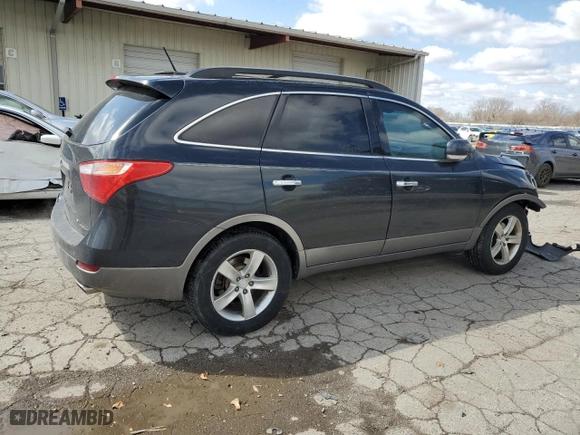 2008 Hyundai Veracruz GLS with VIN KM8NU73C88U033238, listed as a Copart auction lot 49709165 with 79,510 mi miles and Salvage Title. Bid and sale history available at carsss.com. Image 3.
