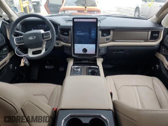 2023 Ford Expedition Limited with VIN 1FMJU1K80PEA60712, listed as a Copart auction lot 42365415 with 20,363 mi miles and Salvage Title. Bid and sale history available at carsss.com. Image 8.
