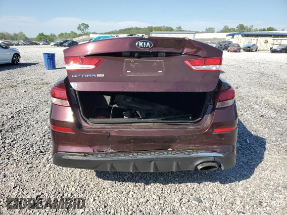 2020 Kia Optima LX with VIN 5XXGT4L3XLG431564, listed as a Copart auction lot 53740835 with 116,934 mi miles and Salvage title. Bid and sale history available at DreamBid. Image 6.