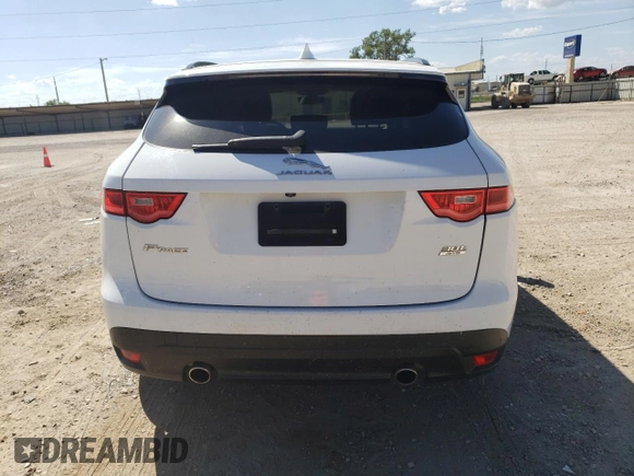 2019 Jaguar F-Pace 25t Prestige with VIN SADCK2GX8KA359314, listed as a Copart auction lot 66420874 with 90,383 mi miles and Salvage Title. Bid and sale history available at DreamBid. Image 6.