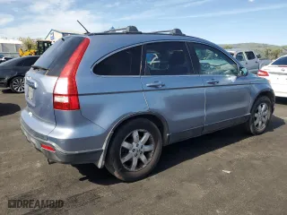 2007 Honda CR-V EX-L with VIN JHLRE38757C050478, listed as a Copart auction lot 51874675 with 193,192 mi miles and Salvage Title. Bid and sale history available at carsss.com. Image 3.