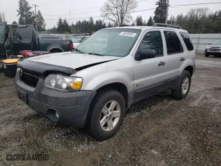 2007 Ford Escape Hybrid with VIN 1FMYU59H27KB33723, listed as a Copart auction lot 46458905 with 258,166 mi miles and Salvage Title. Bid and sale history available at carsss.com. Image 1.