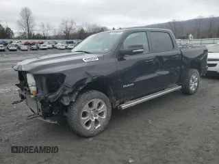 2020 Ram 1500 Big Horn with VIN 1C6SRFFM6LN224688, listed as a Copart auction lot 44040874 with 75,698 mi miles and Salvage Title. Bid and sale history available at carsss.com. Image 1.