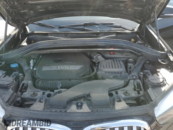 2020 BMW X1 xDrive28i with VIN WBXJG9C06L5P89796, listed as a Copart auction lot 52817235 with 95,665 mi miles and Salvage title. Bid and sale history available at DreamBid. Image 13.