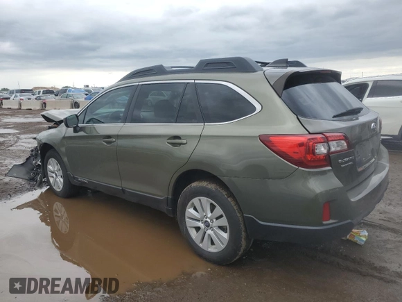 2017 Subaru Outback Premium with VIN 4S4BSACC6H3218450, listed as a Copart auction lot 59425595 with 81,666 mi miles and Salvage title. Bid and sale history available at DreamBid. Image 2.