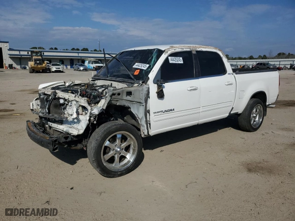 2005 Toyota Tundra SR5 with VIN 5TBET34175S476602, listed as a Copart auction lot 44425245 with 0 mi miles and Salvage Title. Bid and sale history available at carsss.com. Image 1.