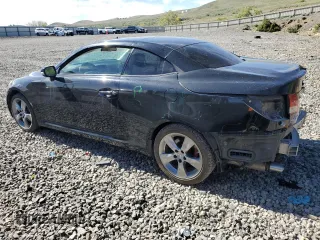 2010 Lexus IS 250 C with VIN JTHFF2C20A2510581, listed as a Copart auction lot 57653575 with 117,665 mi miles and Salvage title. Bid and sale history available at DreamBid. Image 2.