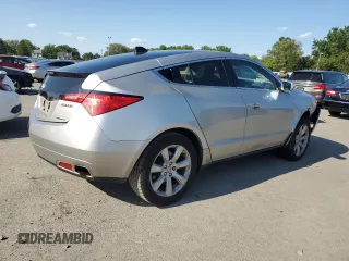 2011 Acura ZDX Tech Pkg with VIN 2HNYB1H45BH500660, listed as a Copart auction lot 68547724 with Not Provided miles and Salvage Title. Bid and sale history available at carsss.com. Image 3.