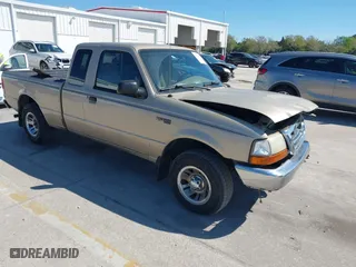 1999 Ford Ranger XL with VIN 1FTYR14V9XPB27111, listed as a IAAI auction lot 41744536 with 179,713 mi miles. Bid and sale history available at carsss.com. Image 1.