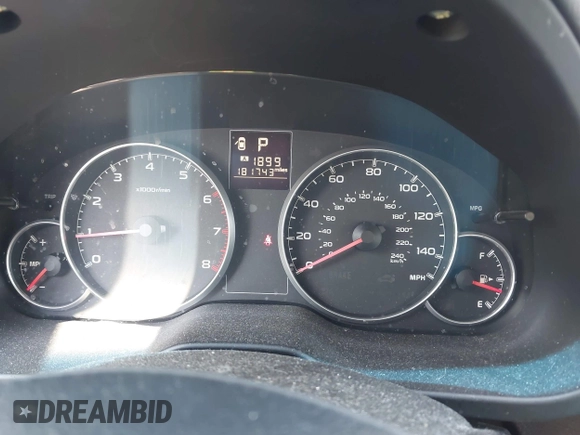 2014 Subaru Legacy 2.5i with VIN 4S3BMBA61E3004351, listed as a IAAI auction lot 42664044 with 181,743 mi miles and . Bid and sale history available at DreamBid. Image 7.