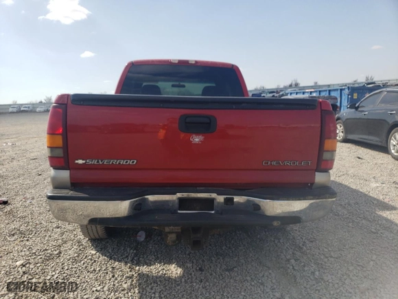 2002 Chevrolet Silverado 1500 LS with VIN 2GCEK19T521381614, listed as a Copart auction lot 48938115 with 247,846 mi miles and Salvage Title. Bid and sale history available at carsss.com. Image 6.