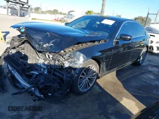 2019 BMW 5 Series 530e with VIN WBAJA9C57KB399541, listed as a IAAI auction lot 41656775 with 96,523 mi miles and . Bid and sale history available at DreamBid. Image 17.