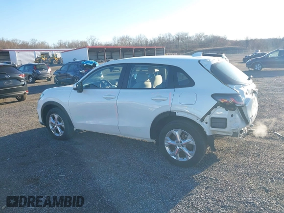 2023 Honda HR-V LX with VIN 3CZRZ1H32PM724551, listed as a IAAI auction lot 41815617 with 25,300 mi miles and . Bid and sale history available at DreamBid. Image 14.
