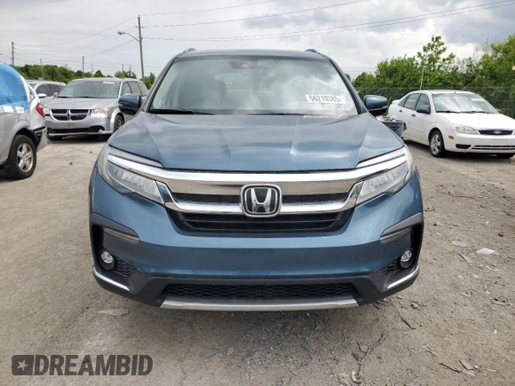 2020 Honda Pilot Touring 7-Passenger with VIN 5FNYF6H64LB022022, listed as a Copart auction lot 56210385 with Not provided miles and Salvage title. Bid and sale history available at DreamBid. Image 5.