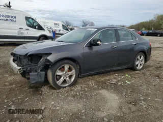 2010 Acura TSX with VIN JH4CU2F63AC012036, listed as a Copart auction lot 52008175 with 0 mi miles and Salvage Title. Bid and sale history available at carsss.com. Image 1.