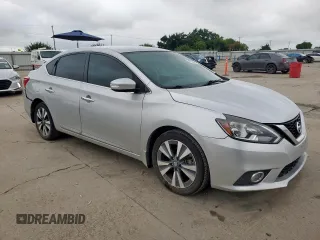 2017 Nissan Sentra S with VIN 3N1AB7AP3HY221244, listed as a Copart auction lot 62155795 with 166,926 mi miles and Salvage title. Bid and sale history available at DreamBid. Image 4.
