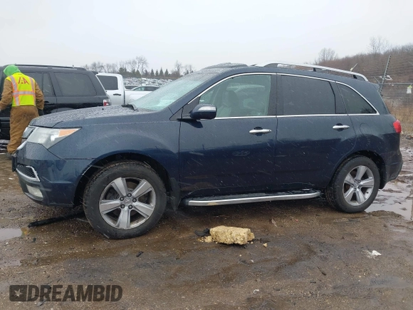 2011 Acura MDX Tech Pkg with VIN 2HNYD2H62BH523444, listed as a IAAI auction lot 41734780 with 238,880 mi miles. Bid and sale history available at carsss.com. Image 14.