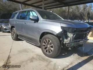 2021 Chevrolet Tahoe LS with VIN 1GNSKMKD9MR416177, listed as a Copart auction lot 85898554 with 64,932 mi miles and Salvage Title. Bid and sale history available at carsss.com. Image 4.