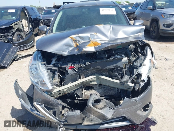 2018 Nissan Versa Sedan SV with VIN 3N1CN7AP1JL800185, listed as a IAAI auction lot 41997116 with 80,257 mi miles. Bid and sale history available at carsss.com. Image 6.