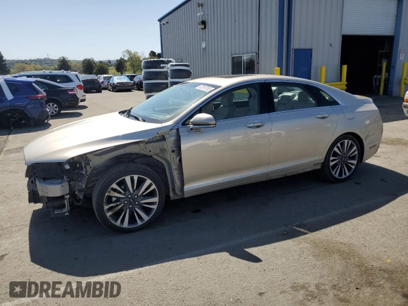 2017 Lincoln MKZ Hybrid Reserve with VIN 3LN6L5MU3HR609912, listed as a Copart auction lot 52010765 with 114,719 mi miles and Salvage Title. Bid and sale history available at DreamBid. Image 1.