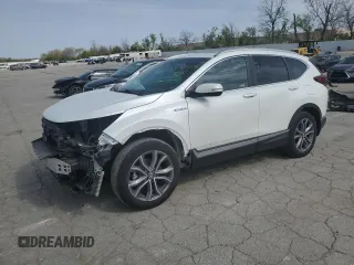 2021 Honda CR-V Touring z VIN 7FART6H97ME001372, wystawiony jako Copart lot #52571205 z przebiegiem 56 449 mil mil oraz Szkoda całkowita • Salvage title. Historia ofert i sprzedaży dostępna na DreamBid. Obrazek 1.