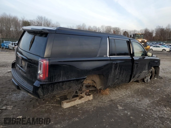 2018 GMC Yukon XL SLT with VIN 1GKS2GKC5JR330981, listed as a Copart auction lot 42771375 with 108,816 mi miles and Salvage Title. Bid and sale history available at carsss.com. Image 3.
