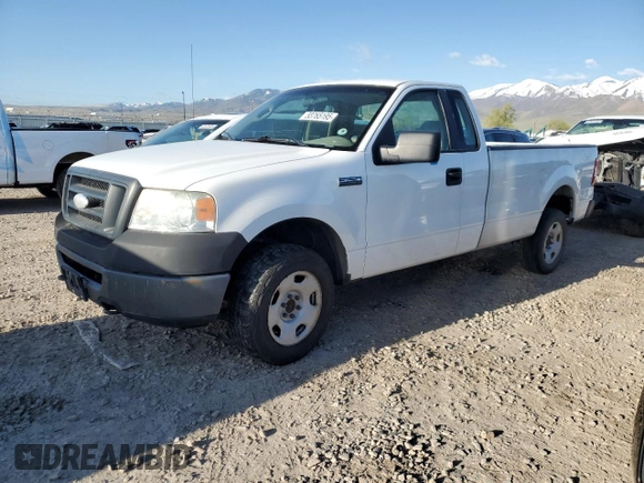 2007 Ford F-150 XL with VIN 1FTRF14W07KB92366, listed as a Copart auction lot 53765195 with 1,499,265 mi miles and Clean title. Bid and sale history available at DreamBid. Image 1.