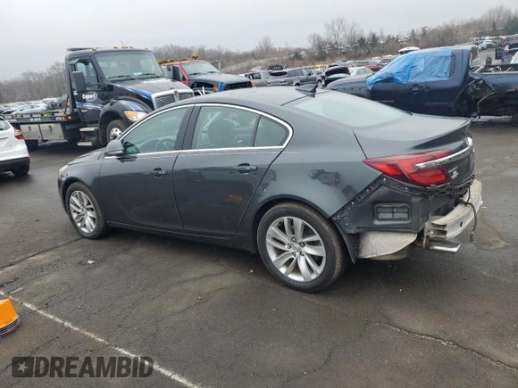 2015 Buick Regal Premium II with VIN 2G4GR5GX7F9281759, listed as a Copart auction lot 51153125 with 143,151 mi miles and Salvage title. Bid and sale history available at DreamBid. Image 2.