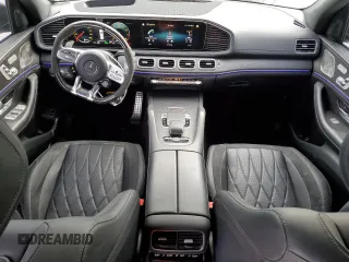 2022 Mercedes-Benz GLS 63 AMG with VIN 4JGFF8KE5NA790389, listed as a Copart auction lot 88258175 with 37,672 mi miles and Salvage Title. Bid and sale history available at DreamBid. Image 8.
