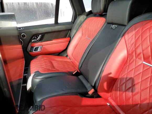 2019 Land Rover Range Rover with VIN SALGW2SEXKA530547, listed as a Copart auction lot 76191474 with Not provided miles and Non repairable. Bid and sale history available at DreamBid. Image 11.