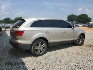 2008 Audi Q7 Premium with VIN WA1BY74L88D023331, listed as a Copart auction lot 59748175 with 129,599 mi miles and Salvage title. Bid and sale history available at DreamBid. Image 3.