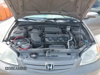 2001 Honda Civic EX with VIN 2HGES26711H599408, listed as a IAAI auction lot 41993846 with 96,095 mi miles and . Bid and sale history available at DreamBid. Image 10.