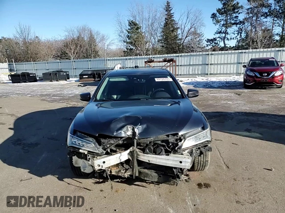 2015 Acura TLX V6 Tech with VIN 19UUB3F57FA000890, listed as a Copart auction lot 89126765 with 127,175 mi miles and Salvage Title. Bid and sale history available at carsss.com. Image 11.