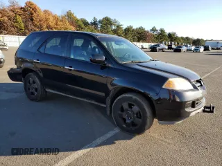 2005 Acura MDX with VIN 2HNYD18275H553339, listed as a Copart auction lot 41449825 with 236,395 mi miles and Non Repairable. Bid and sale history available at carsss.com. Image 4.