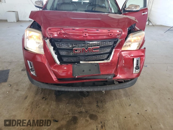 2013 GMC Terrain SLT with VIN 2GKALWEK5D6252661, listed as a Copart auction lot 51988835 with 139,549 mi miles and Salvage title. Bid and sale history available at DreamBid. Image 12.