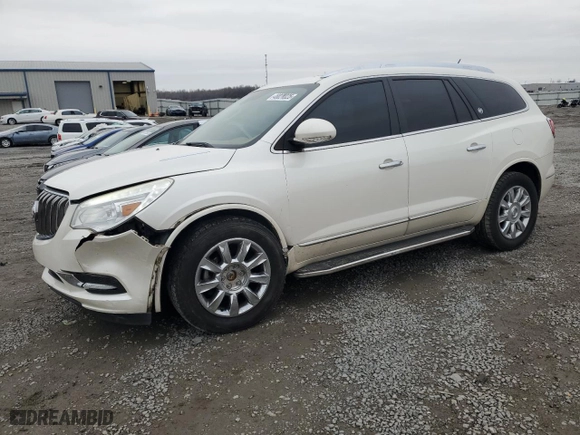 2015 Buick Enclave Leather with VIN 5GAKRBKD4FJ314507, listed as a Copart auction lot 48021025 with 168,289 mi miles and Salvage Title. Bid and sale history available at carsss.com. Image 1.